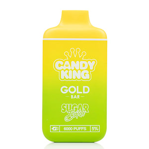 Candy King Gold Bar Disposable | 6000 Puffs Sugar Batch	