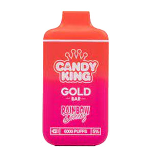 Candy King Gold Bar Disposable | 6000 Puffs Rainbow Dweebz	