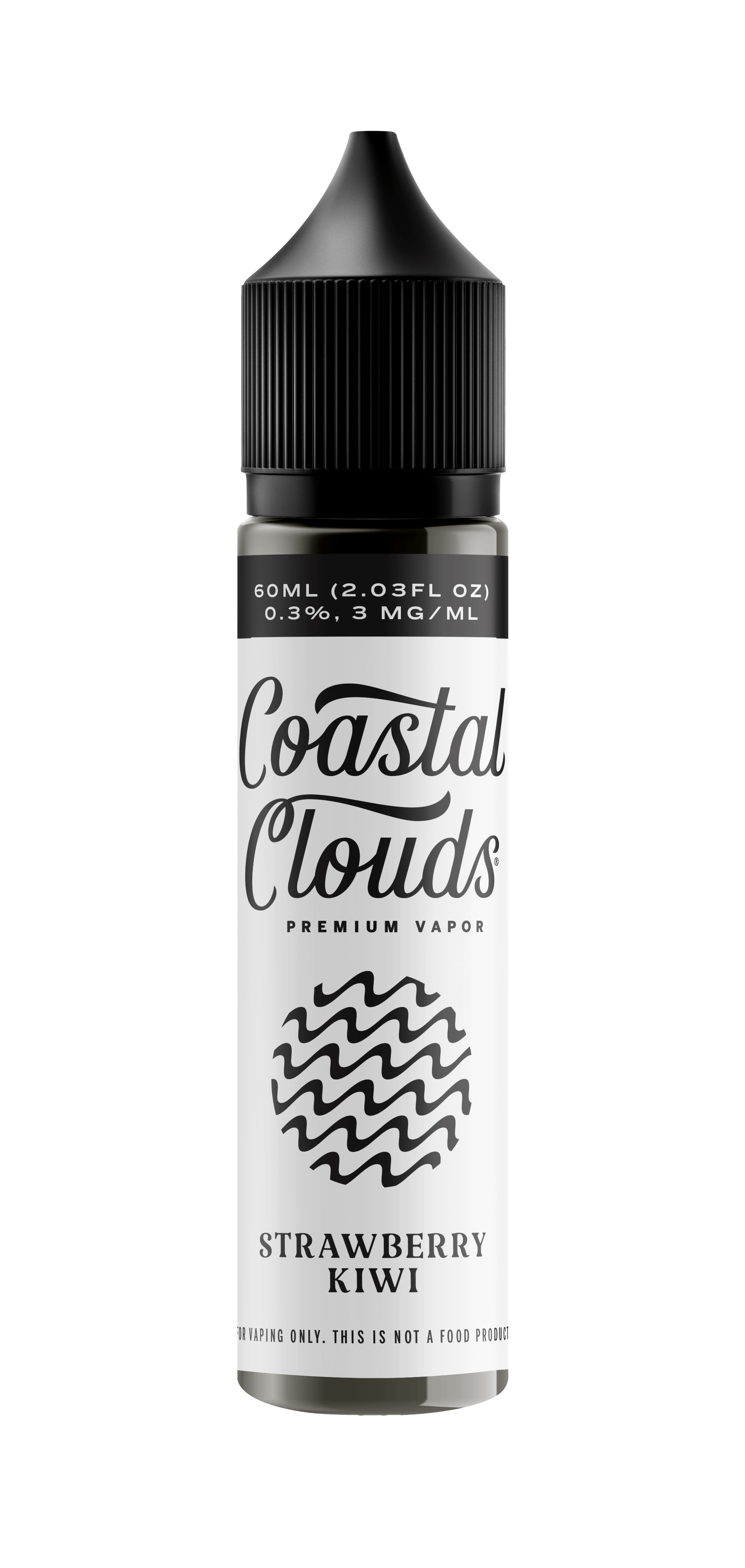 Strawberry Kiwi by Coastal Clouds TFN Series 60mL bottle