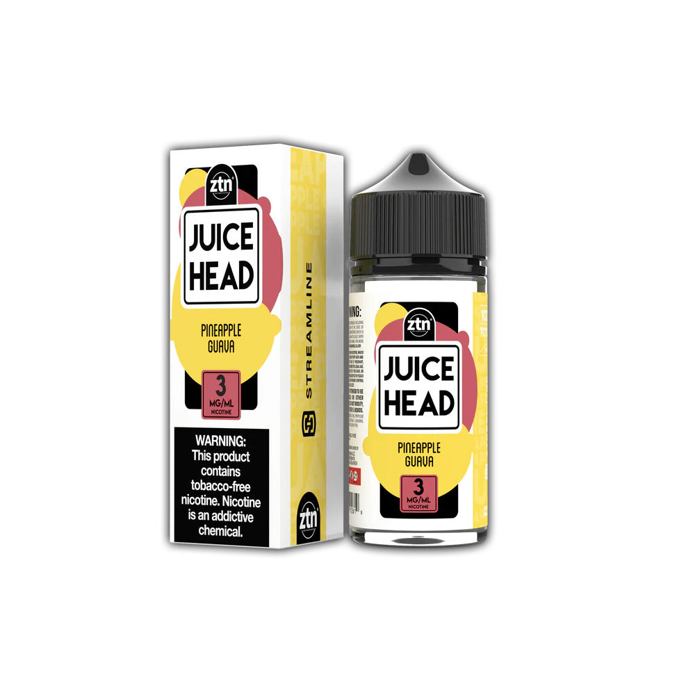 Pineapple Guava Freeze (ZTN) by Streamline - Juice Head 100mL 3mg bottle with packaging