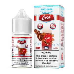 Cola Freeze by Pod Juice Salts Series 30mL with Packaging