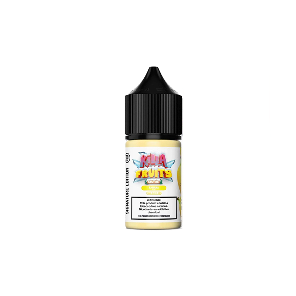 Banana Ice by Killa Fruits Signature TFN Salts Series 30mL bottle