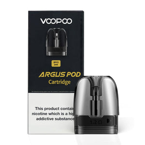 Voopoo Argus Pod 2mL Replacement Pod | (3-Pack) - 1.2 ohm with packaging