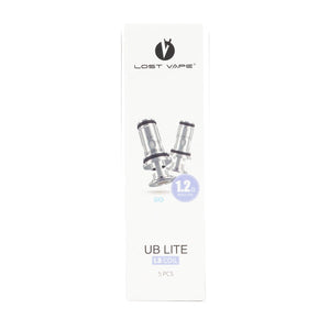 Lost Vape UB Lite Coils | 5-Pack L8 Coil 1.2ohm Packaging