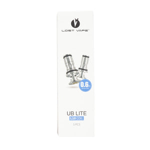 Lost Vape UB Lite Coils | 5-Pack L10 Coil 0.6ohm Packaging