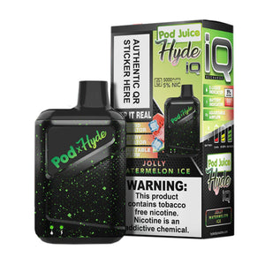 Pod Juice – Hyde IQ Disposable | 5000 Puffs | 8mL Jolly Watermelon Ice with Packaging
