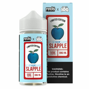Slapple Iced by 7Daze Reds x Keep It 100 Series | 100mL with Packaging