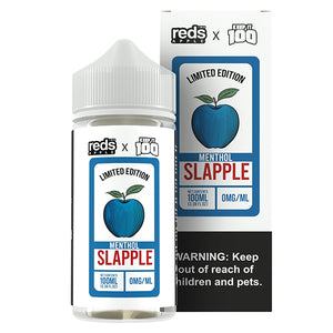 Slapple Menthol by 7Daze Reds x Keep It 100 Series | 100mL with Packaging