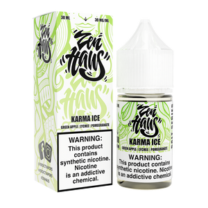 Karma ICE by ZEN HAUS SALTS E-Liquid 30ml 30mg bottle with Packaging