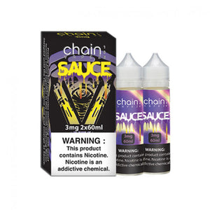 Sauce by Chain Vapez 120mL (2x60mL) with Packaging