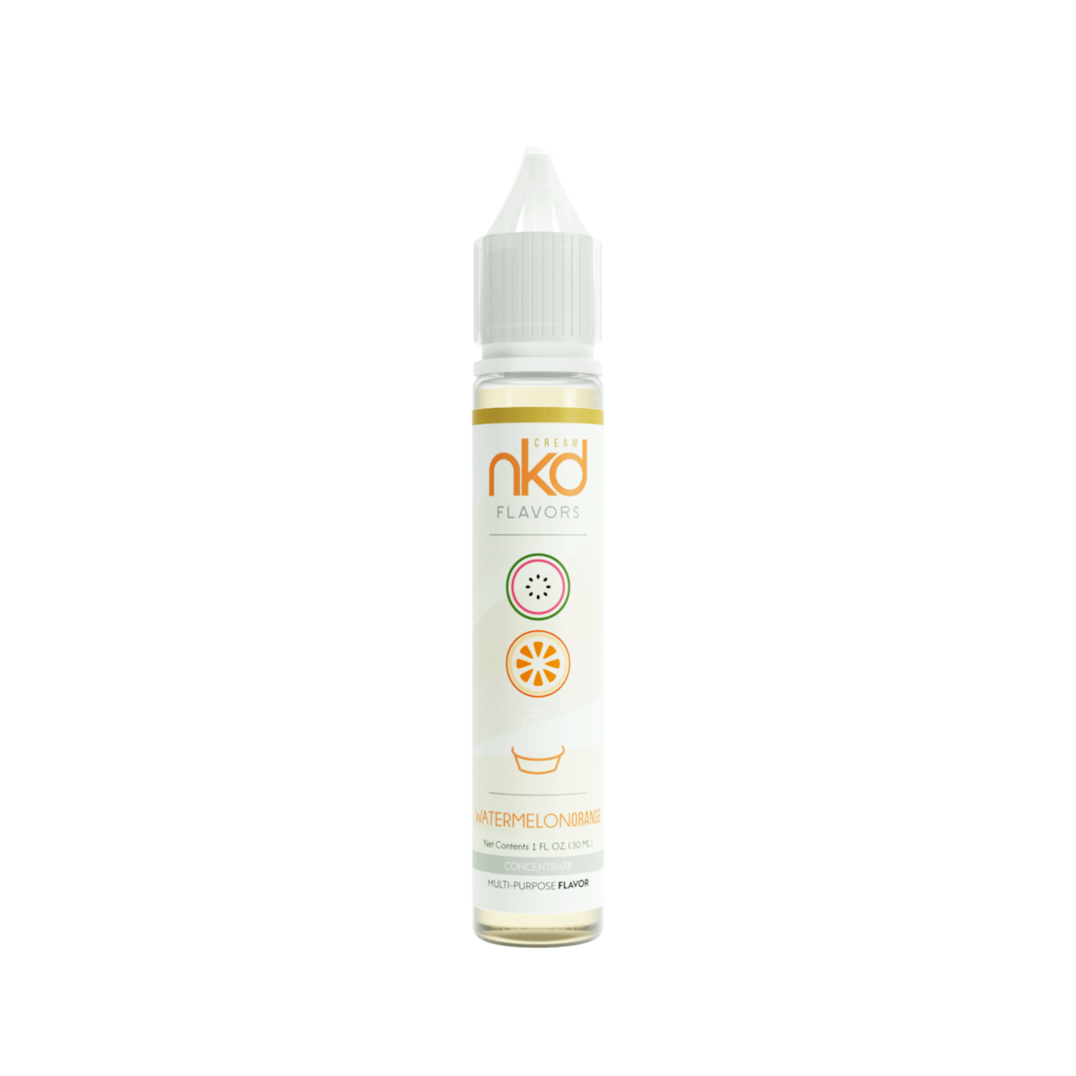 NKD Flavor Concentrate 30mL Bottle Watermelon Orange