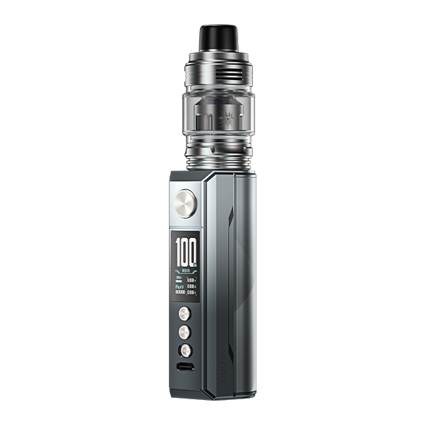 VooPoo Drag M100S Kit Silver Black