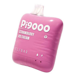 Elf Bar PI9000 Disposable | 9000 Puffs | 19mL | 4% Strawberry Ice Cream