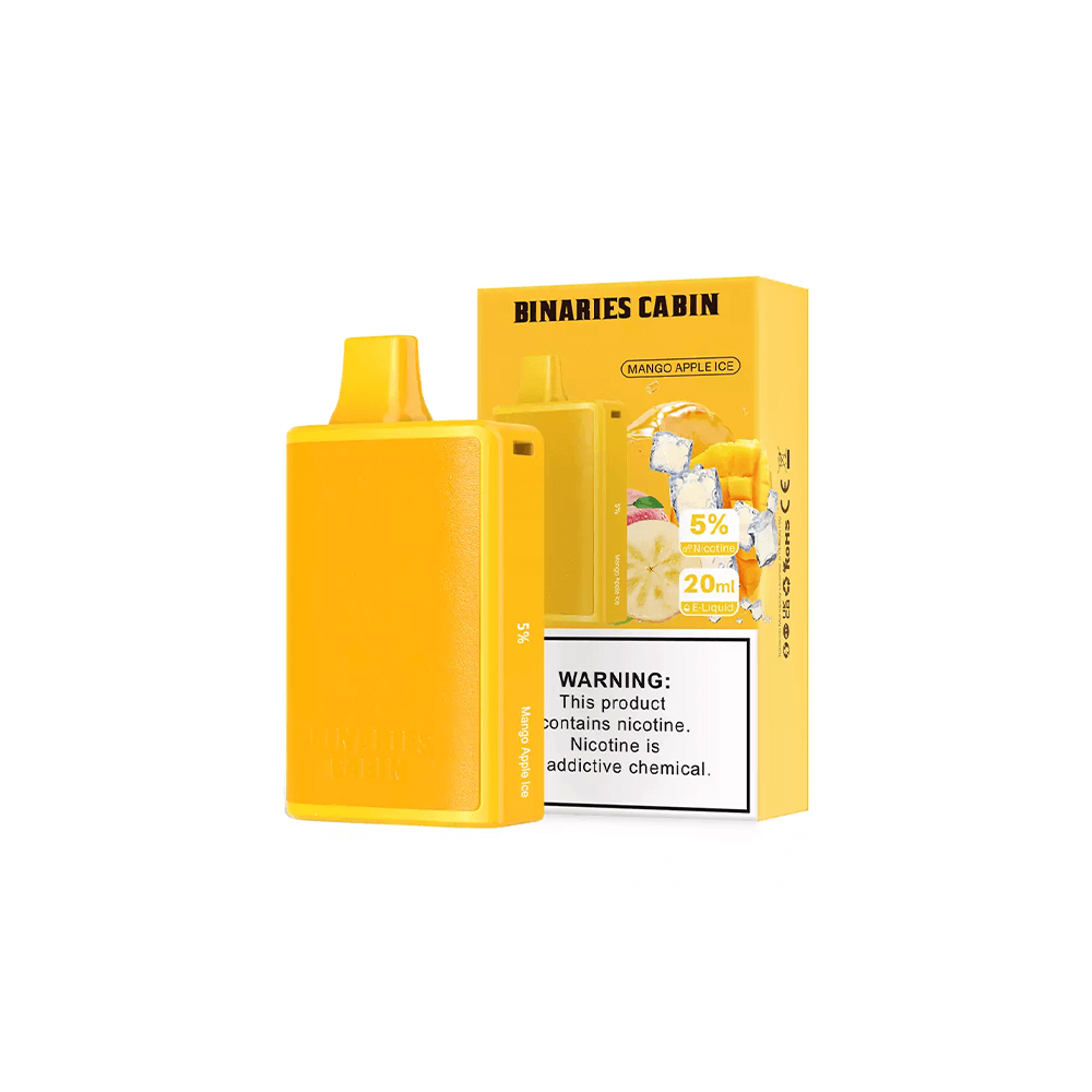 HorizonTech - Binaries Cabin Disposable | 10,000 puffs | 20mL Mango Apple Ice with packaging