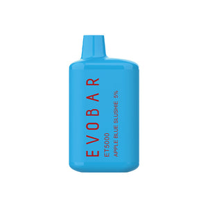 Evo Bar Disposable ET/BC5000 | 5000 Puff | 13mL | 5% Slushie Edition Apple Blue Slushie