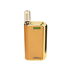 Ooze Duplex Pro Dual Extract Vaporizer Kit 1000mAh Lucky Gold