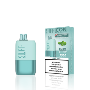 SWFT Icon Disposable | 7500 Puffs | 17mL | 5% Cool Mint with Packaging