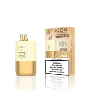 SWFT Icon Disposable | 7500 Puffs | 17mL | 5% White Gummy with Packaging