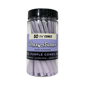 Blazy Susan 1 1/4 Purple Cones (50ct Jar)