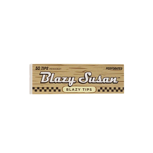 Blazy Susan Blazy Unbleached Tips Filter Tips (50ct/25pk)