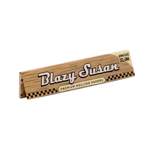 Blazy Susan King Size Slim Rolling Papers (50ct) Unbleached Papers