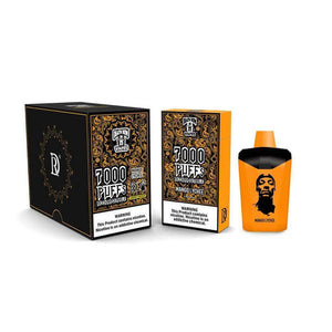 Death Row Vapes Disposable | 7000 Puffs | 12mL | 50mg Mango Lyche with Packaging
