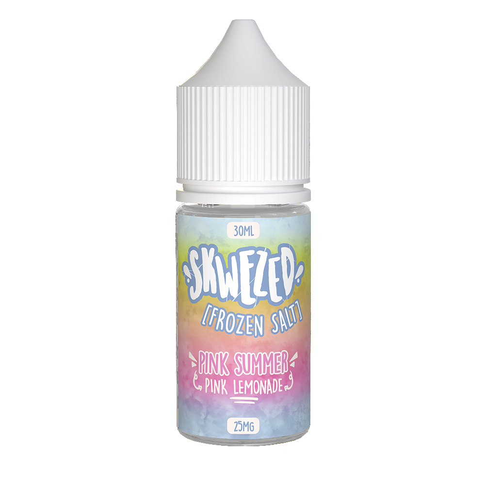 Frozen Pink Summer (Pink Lemonade Ice) by Skwezed Salt Series 30mL bottle