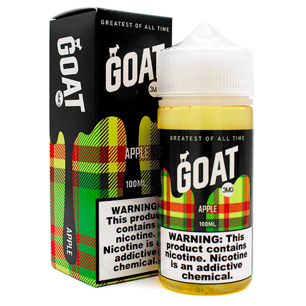 Apple by GOAT Series Drip More 100mL 3mg With Packaging