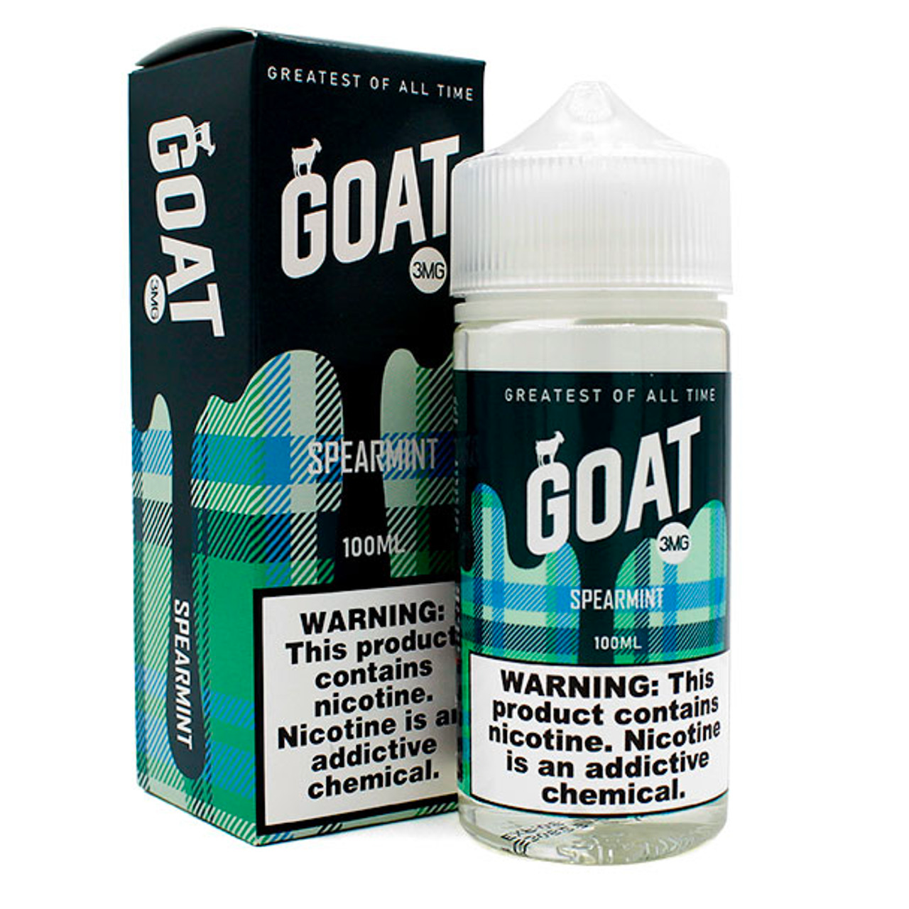 Spearmint by GOAT Series Drip More 100mL 3mg With Packaging