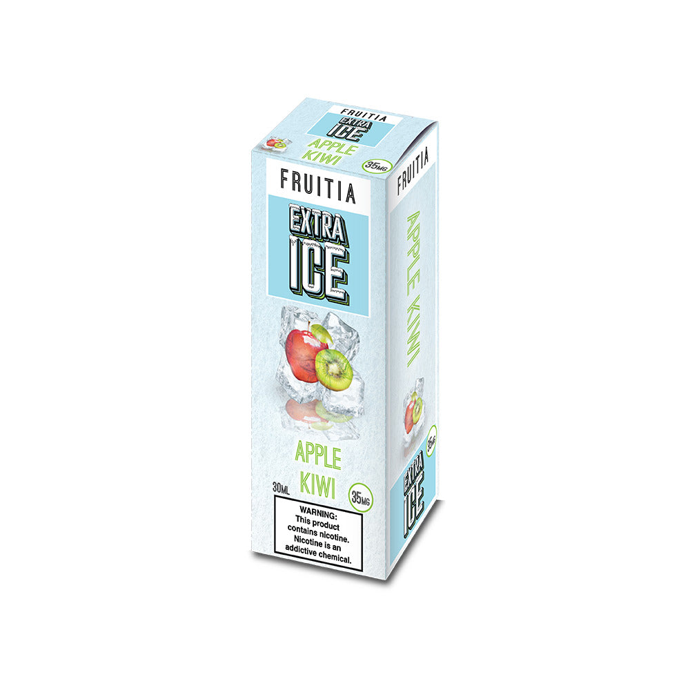 Apple Kiwi by Fruitia Extra Ice 30mL 35mg Packaging