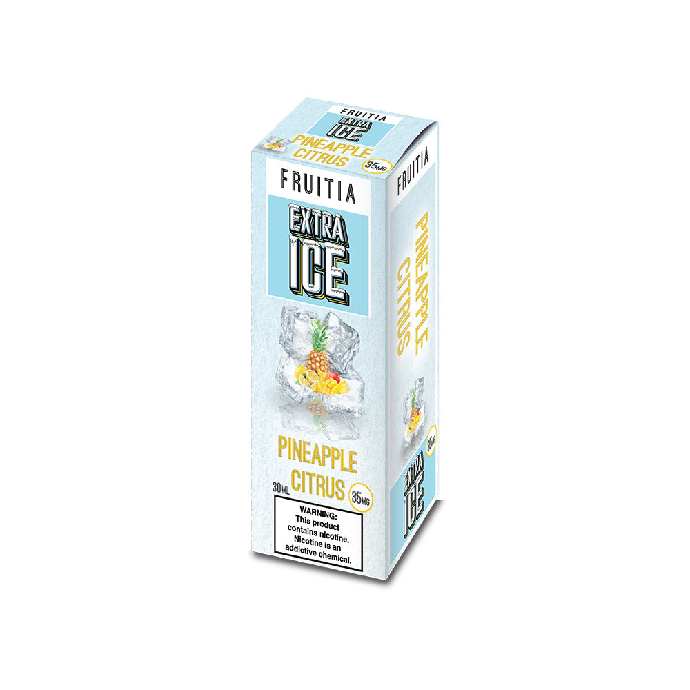 Pineapple Citrus by Fruitia Extra Ice 30mL 35mg Packaging