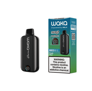 WAKA SoPro DM8000 17mL 8000 Puff Disposable Fresh Mint with packaging
