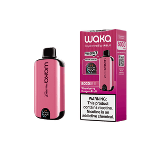 WAKA SoPro DM8000 17mL 8000 Puff Disposable Strawberry Dragon Fruit with packaging