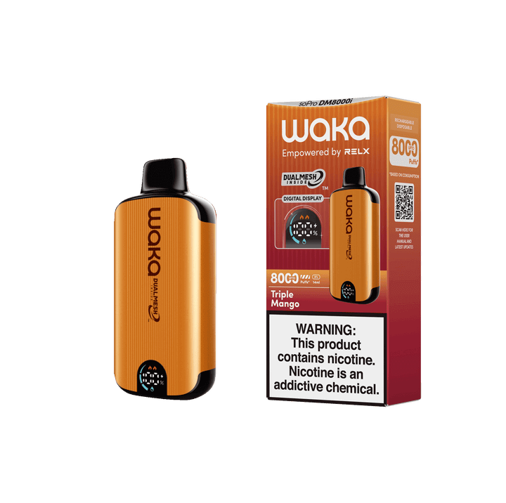 WAKA SoPro DM8000 17mL 8000 Puff Disposable Triple Mango