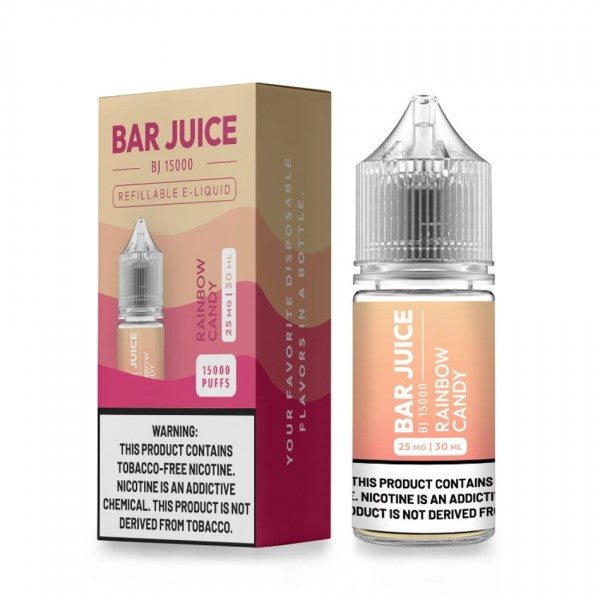 Rainbow Candy by Bar Juice BJ15000 Salts 25mg 30mL With Packaging