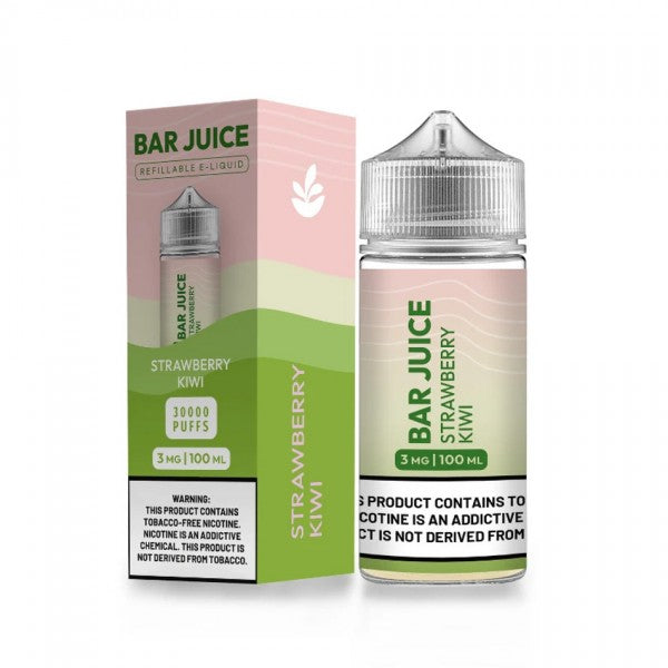 Strawberry Kiwi by Bar Juice BJ30000 ELiquid 3mg 100mL With Packaging