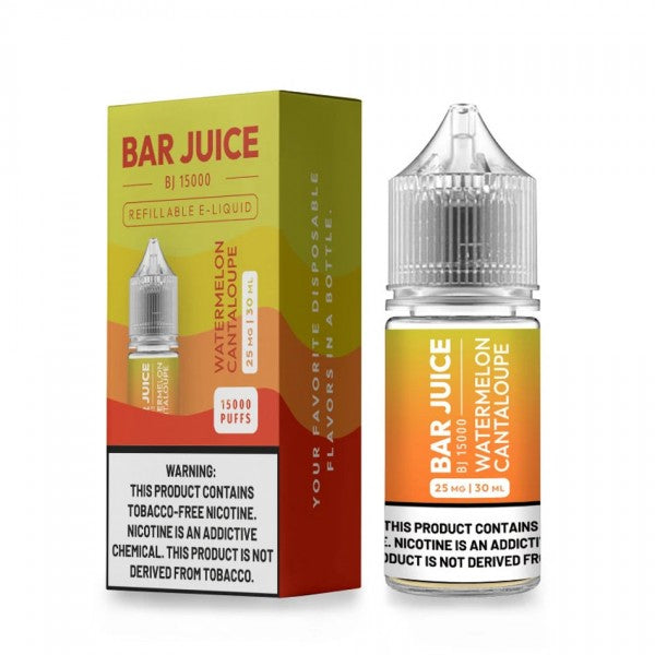 Watermelon Cantaloupe by Bar Juice BJ15000 Salts 25mg 30mL With Packaging