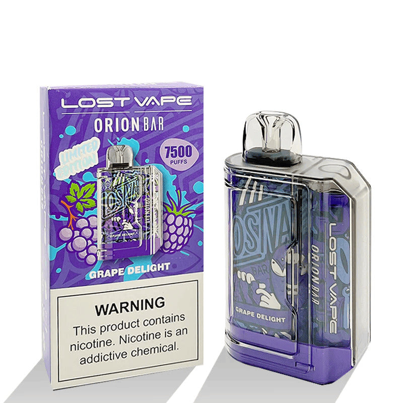 Orion Bar Disposable | 7500 Puff | 18mL | 50mg Grape Delight