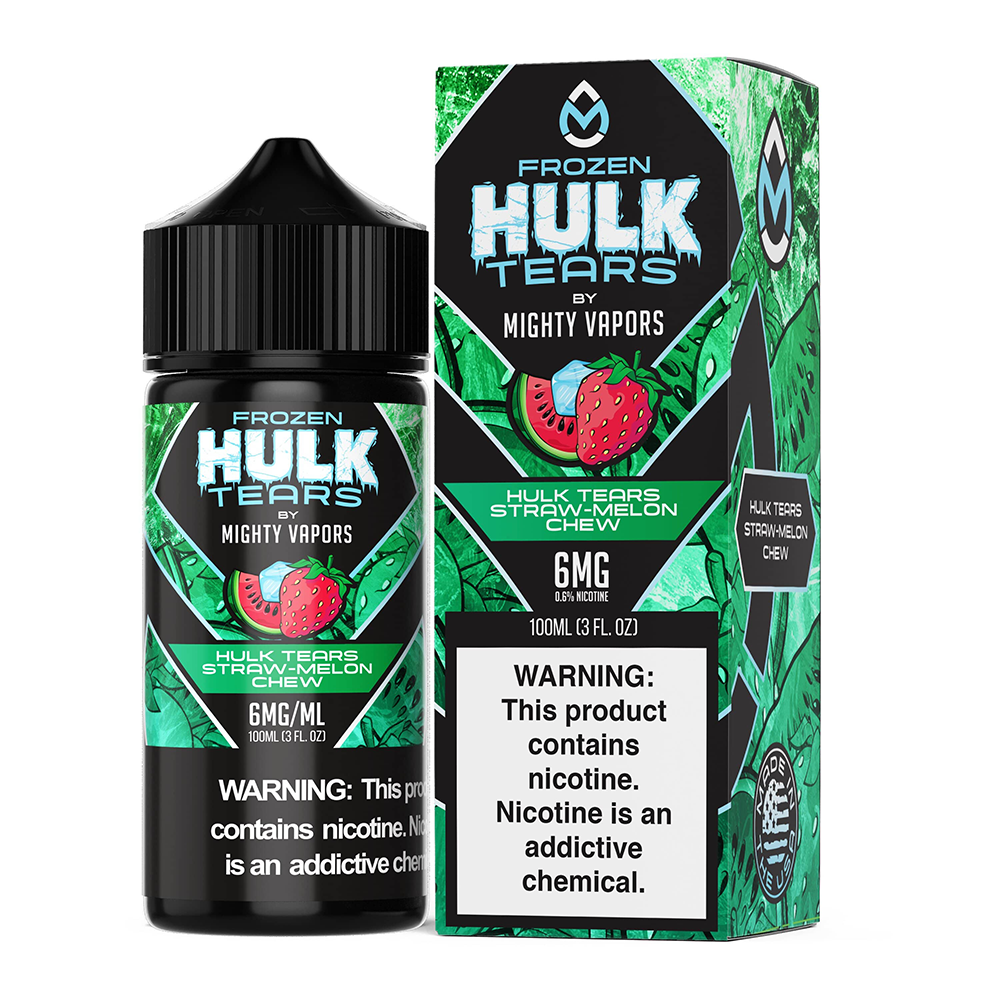 Frozen Hulk Tears Mighty Vapors Hulk Tears 100mL Vape