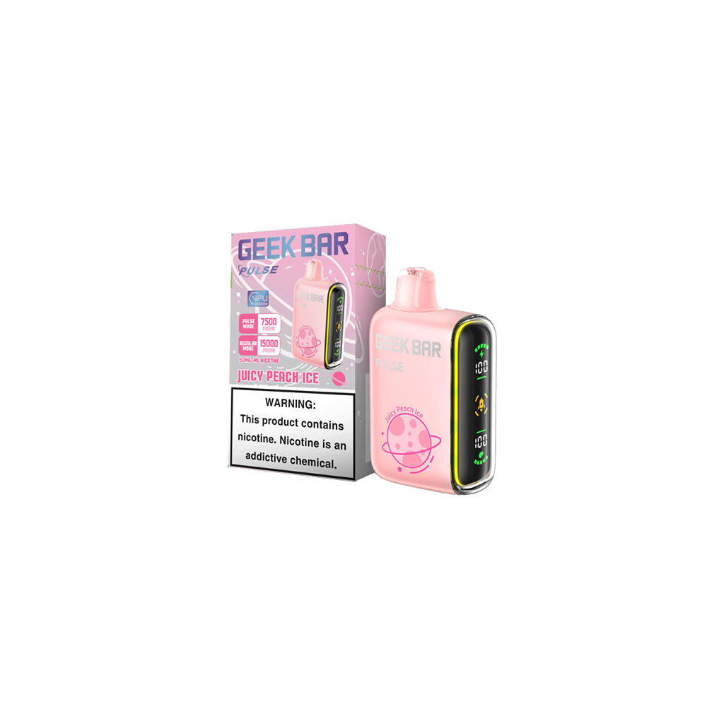 Geek Bar Pulse Disposable Juicy Peach Ice