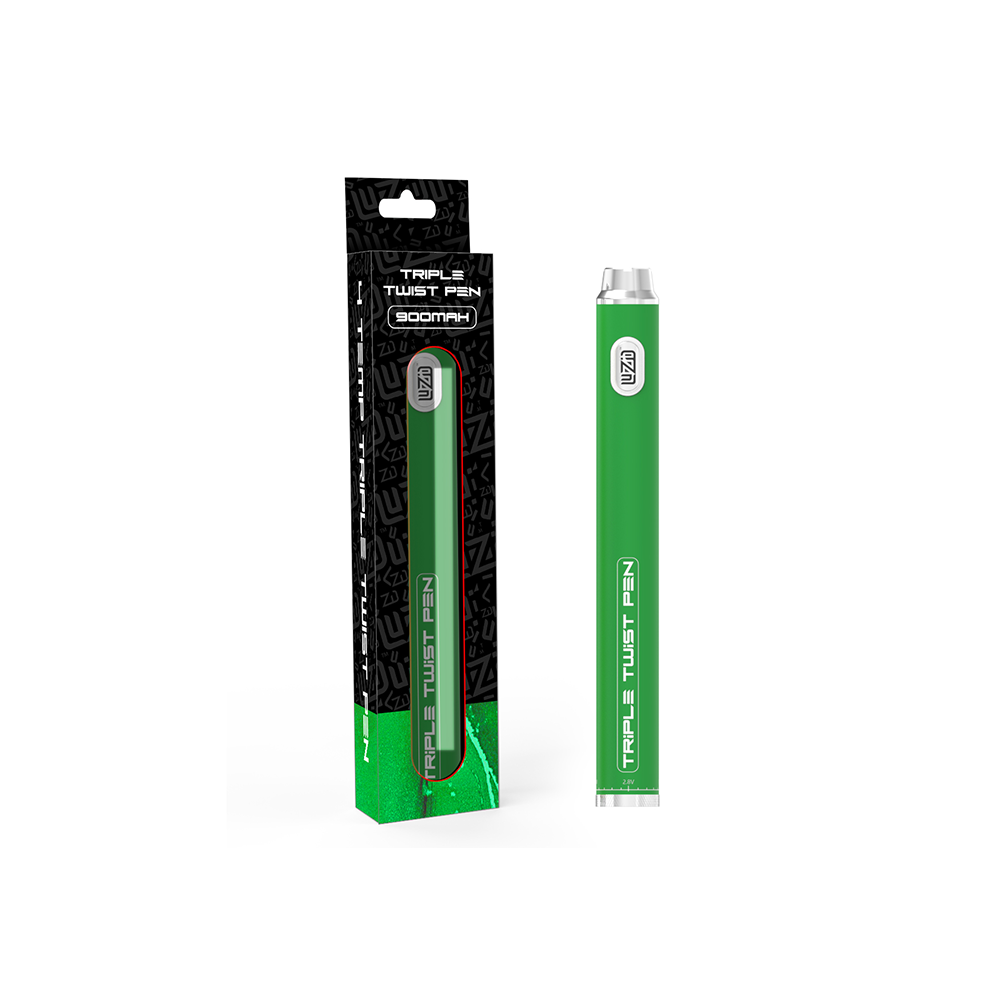 Luzid Triple Twist 510 Battery | 900mAh Green