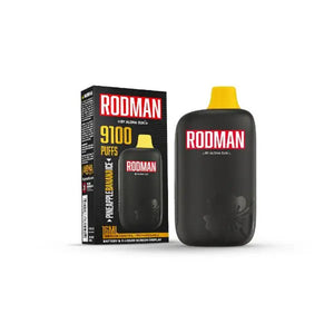Aloha Sun Rodman Disposable 9100 Puffs 16mL 50mg Pineapple Banana Ice