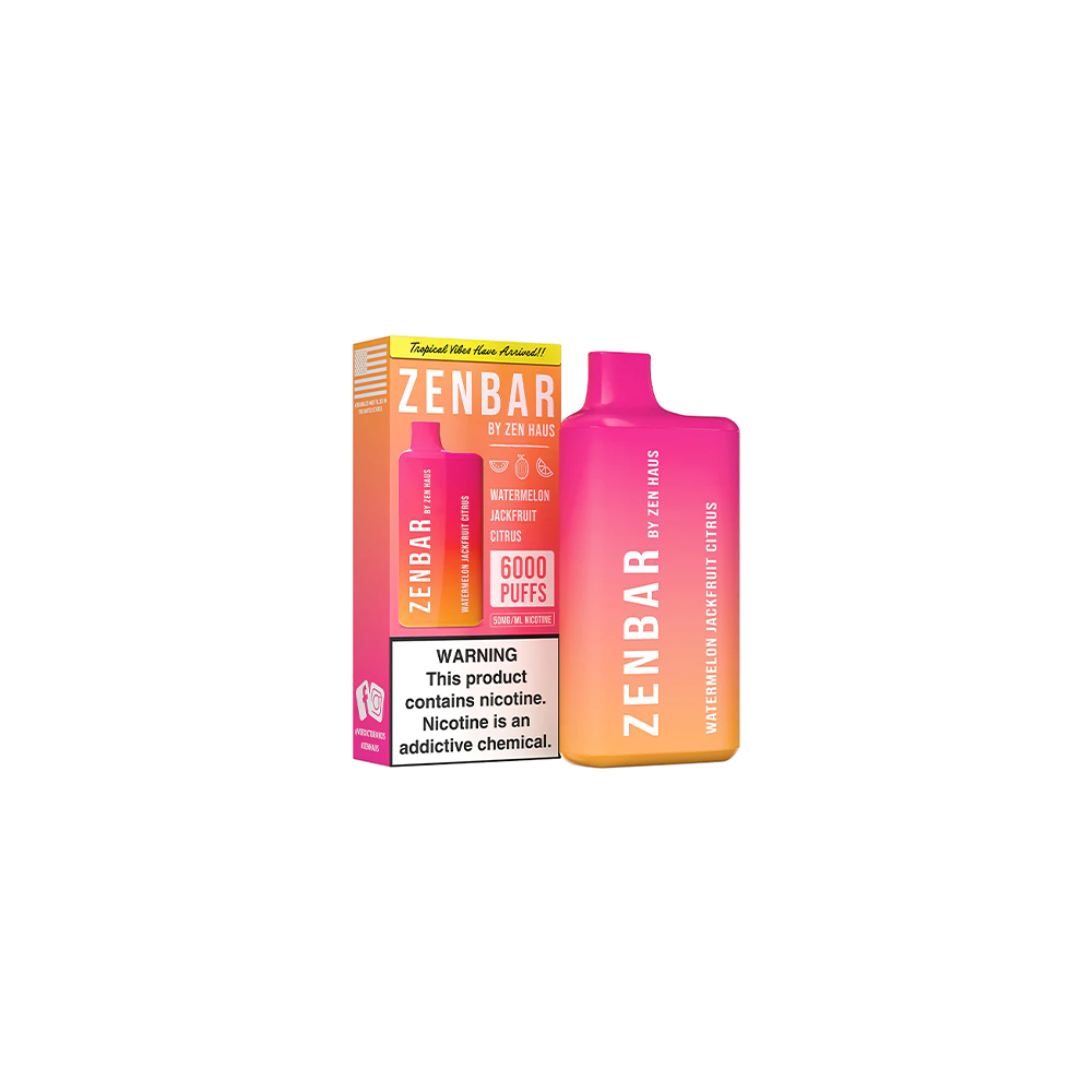 Zen Bar Disposable 6000 Puffs 13mL 50mg  Meditation