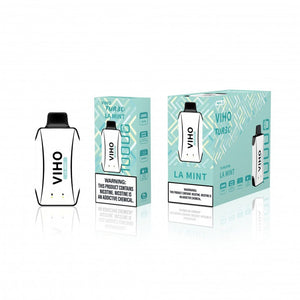 Viho Turbo 10000 Puffs (17mL) 50mg Disposable LA Mint with packaging