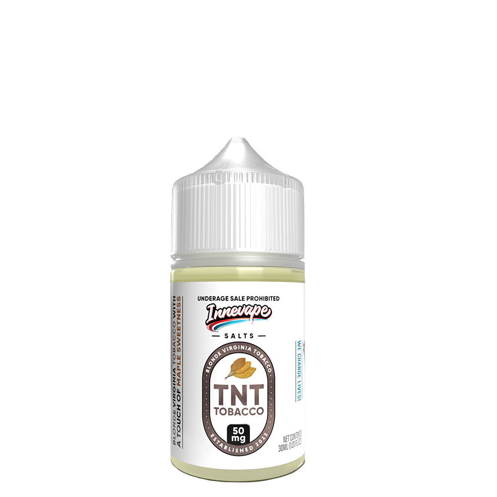 TNT Tobacco Innevape Salts 30mL bottle