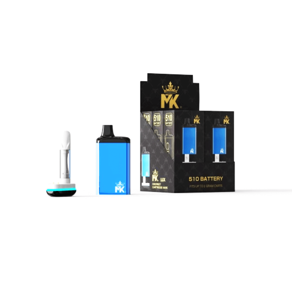 MKGlass MKGlass MKBT1 Lux Discreet 510 Battery Blue
