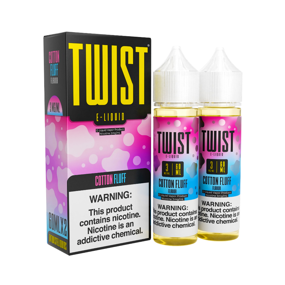 Cotton Fluff | Twist E-Liquid | 120mL with packaging