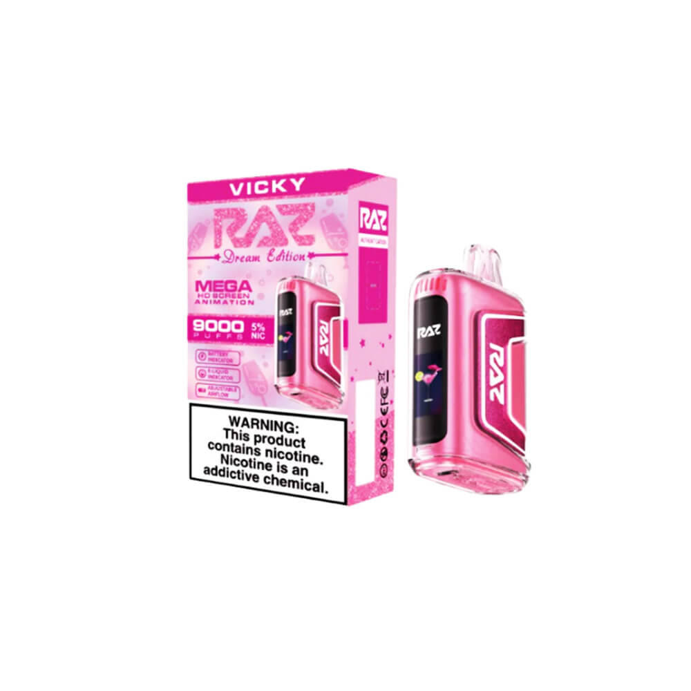 RAZ TN9000 Disposable Vicky (Pink Lemonade) with packaging