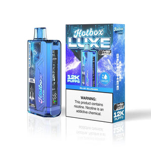 Puff HotBox Luxe Disposable 12000 puffs 20mL 50mg blue Slushee