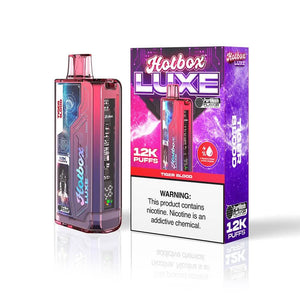 Puff HotBox Luxe Disposable 12000 puffs 20mL 50mg Tiger Blood